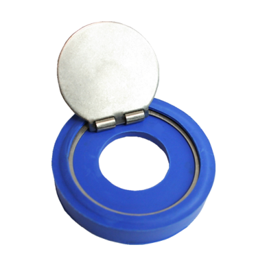 Non-Return Valve 50mm Blue with Stainless Steel Valve Suitable for DeLaval and Fullwood
