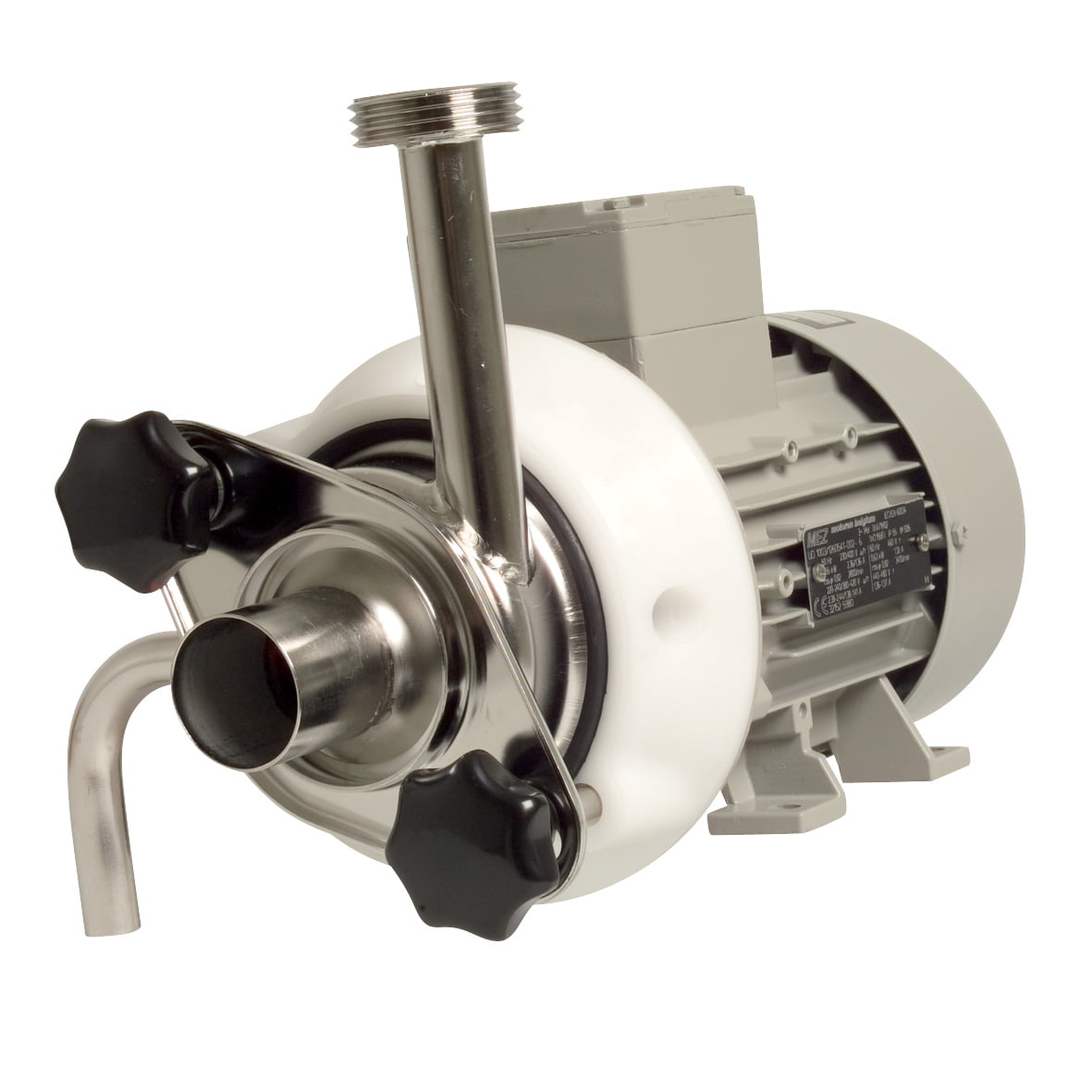 Large Milk Pump 0.75kW Three Phase 230/400V – With Pipe