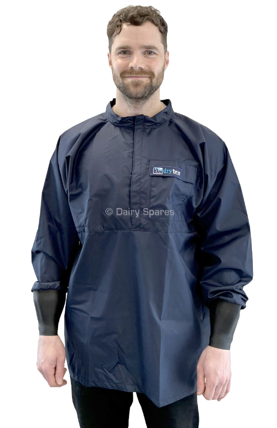 Drytex Parlour Tops Long Sleeve c/w Rubber Cuff