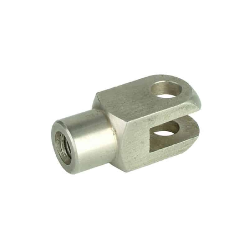 Fabdec stainless steel m10 clevis for gas spring g14 (dwx 1000-2000) DWX 1000