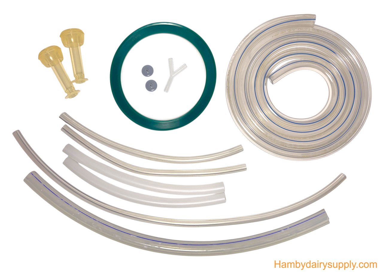 Spare Parts Kit for 1 Goat Top Flow Z Bucket Milkers - Nigerian / Mini Goats 7036-1702-030