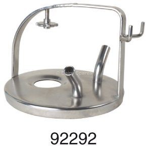 Greenoak Stainless Steel Milk Bucket Lid 2 Nipples (Bare) – 92292
