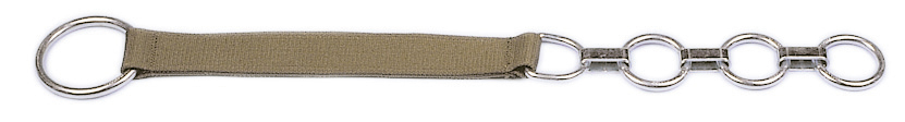 Flachglieder-Halsband mit Gurt für Großvieh