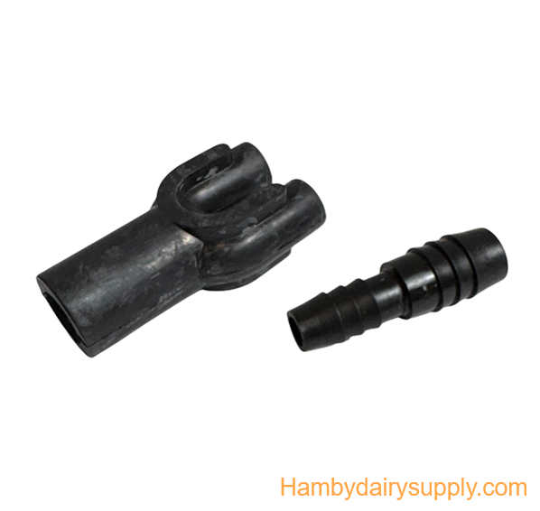 Pulsation Y splitter for DeLaval Claws 2 piece kit Y 23106