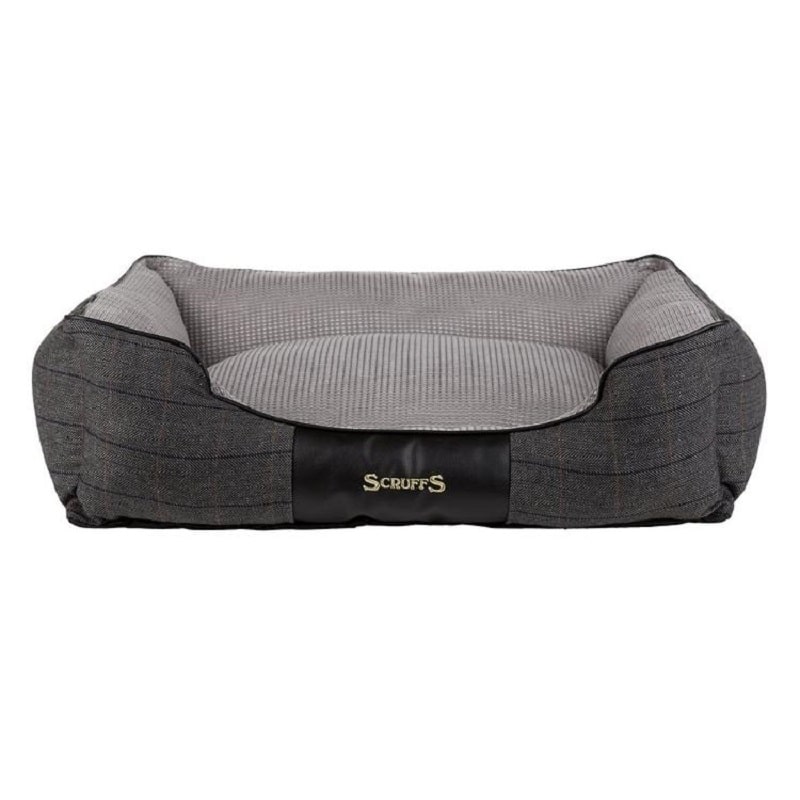 Scruffs windsor box dog bed – charcoal (various sizes) SCF08