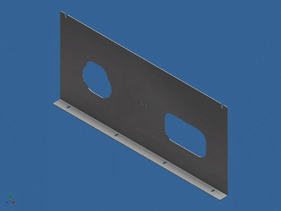 Vacutech Performance Unit Belt Guard Enclosure Back Plate