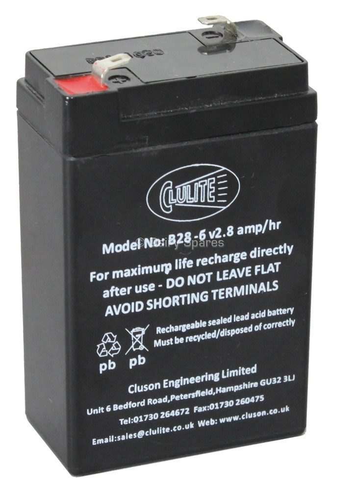 Clulite Rechargeable Battery for CL30L (B28) – CL34L CL34L