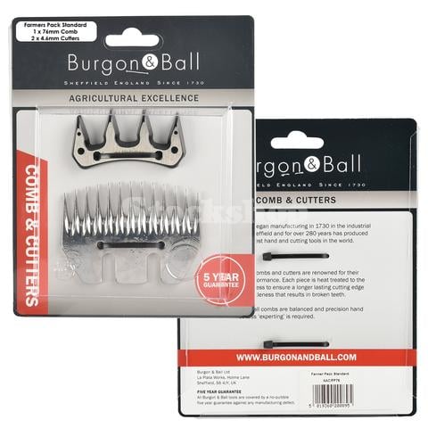 Burgon & Ball™ 76mm Comb & Cutters Farmers Pack (Standard) 40450S