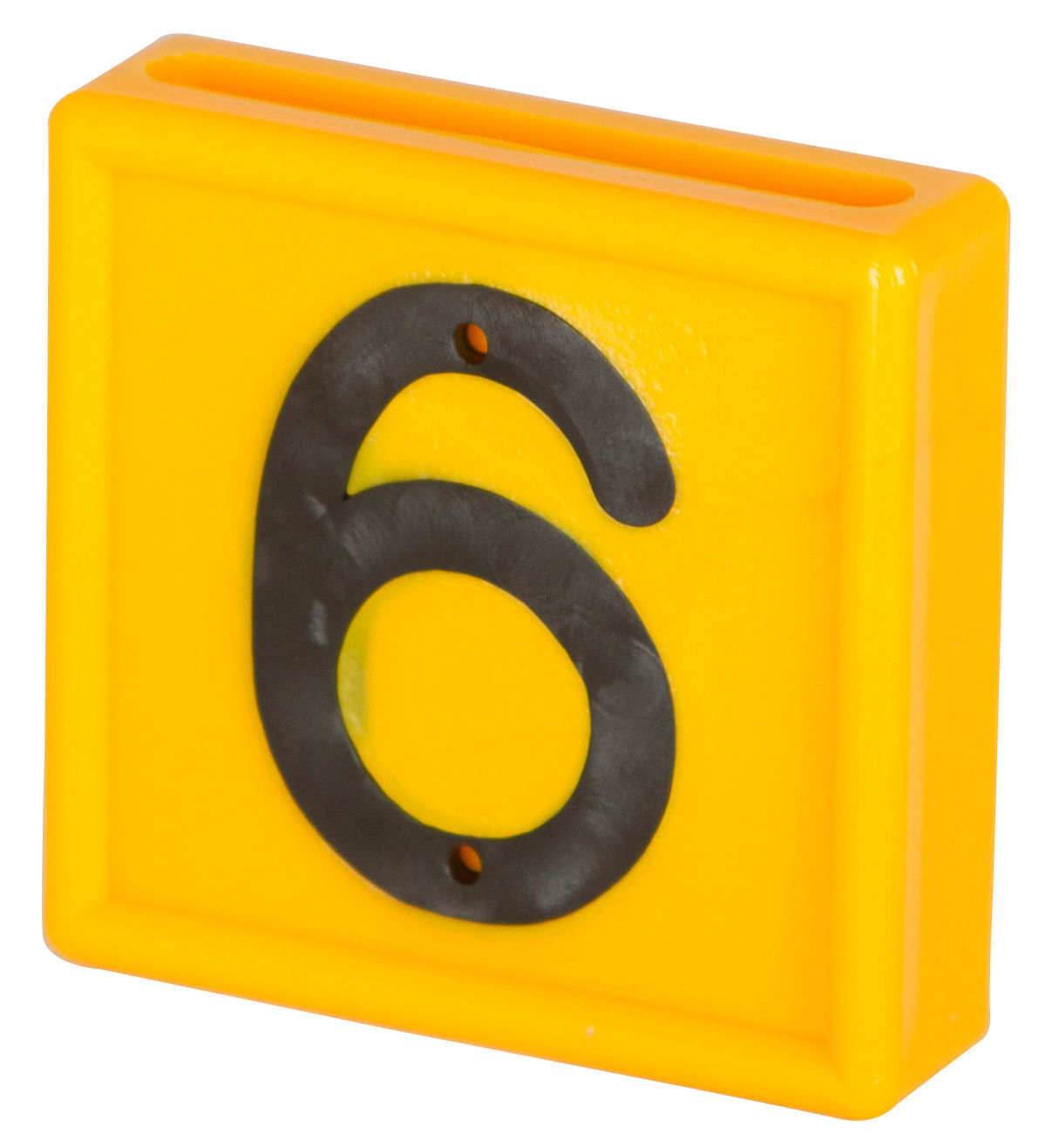 Nummernblock für Halsmarkierungsband, gelb | 10er Pack 7160-5837-360