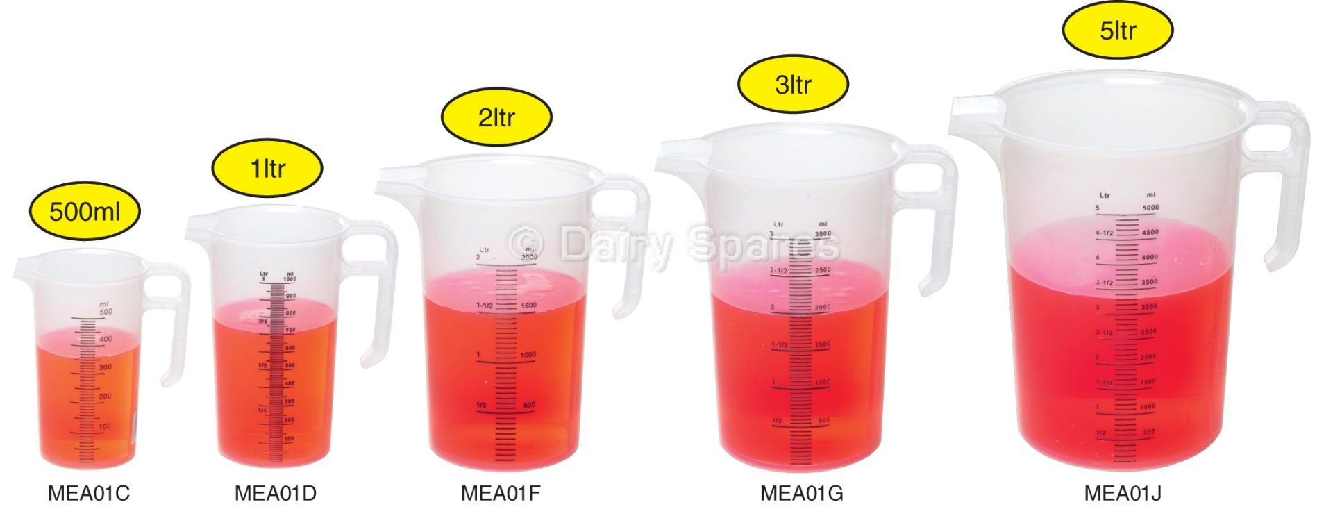 Clear PRO-JUG™ Measuring Jug – MEA01C MEA01C