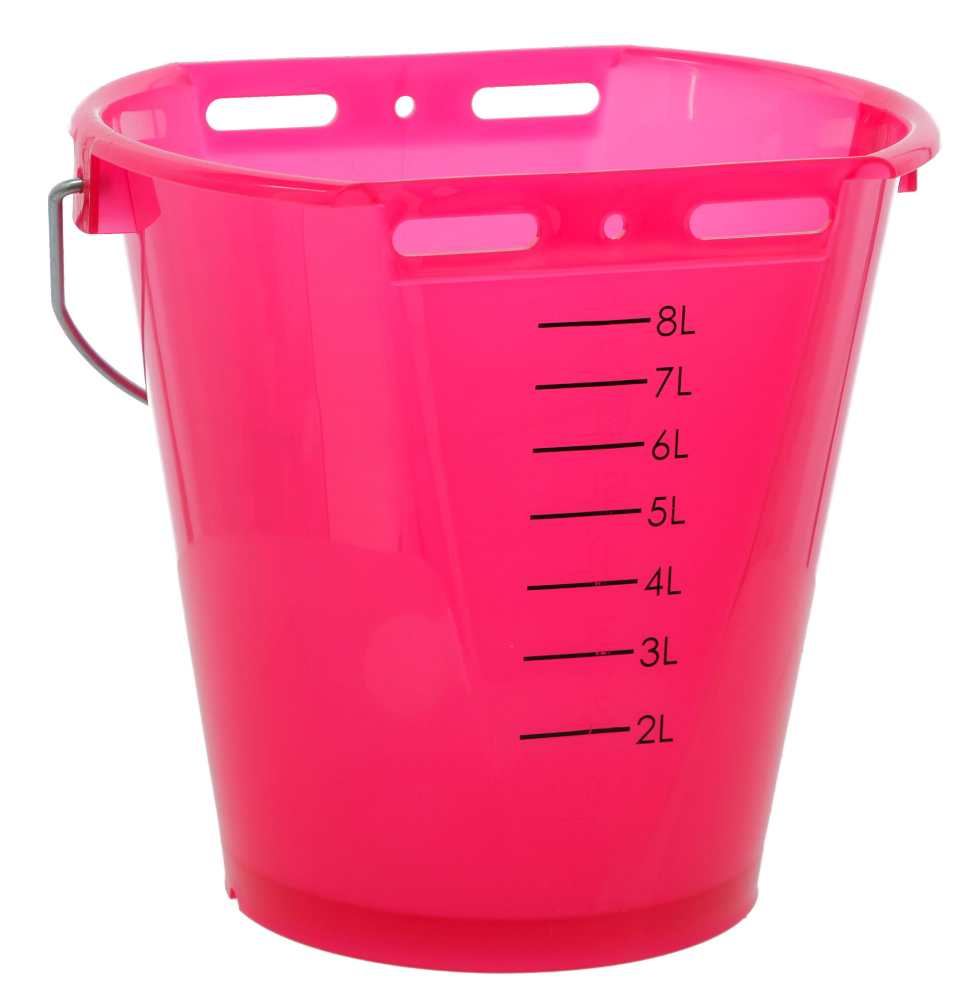 Tränkeeimer transparent mit Skala