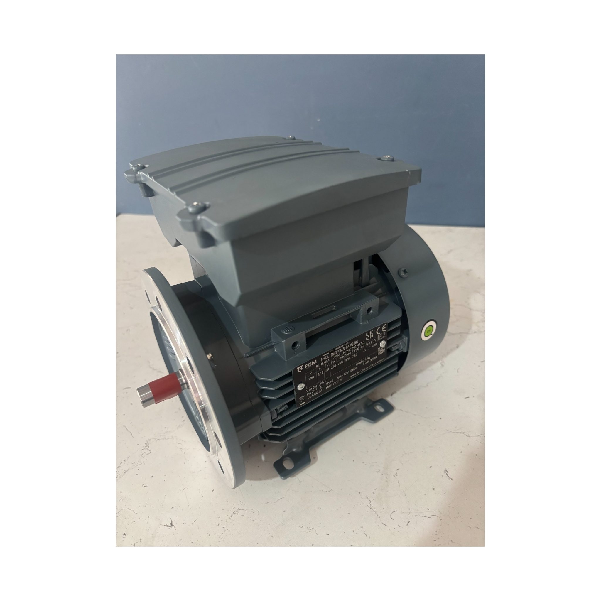 Fullwood standard milk pump 0.55kw electric motor single phase
