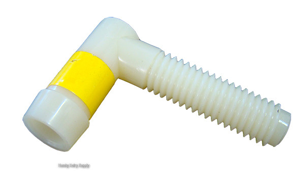 Top Vacuum Screw for Bender and older Bucket Washer yellow tape