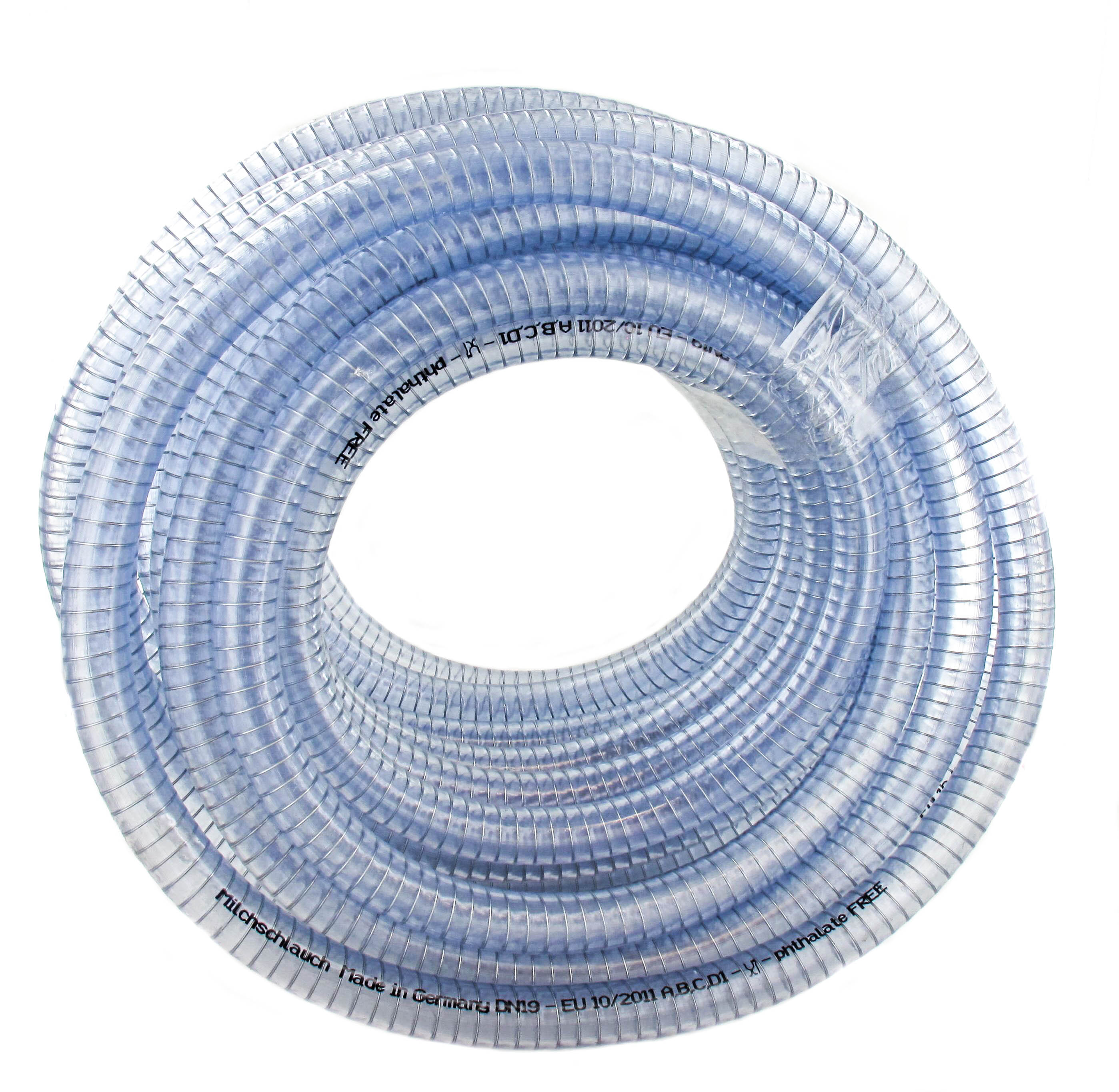 PVC-Druckschlauch 19 x 26 mm mit Drahtspirale