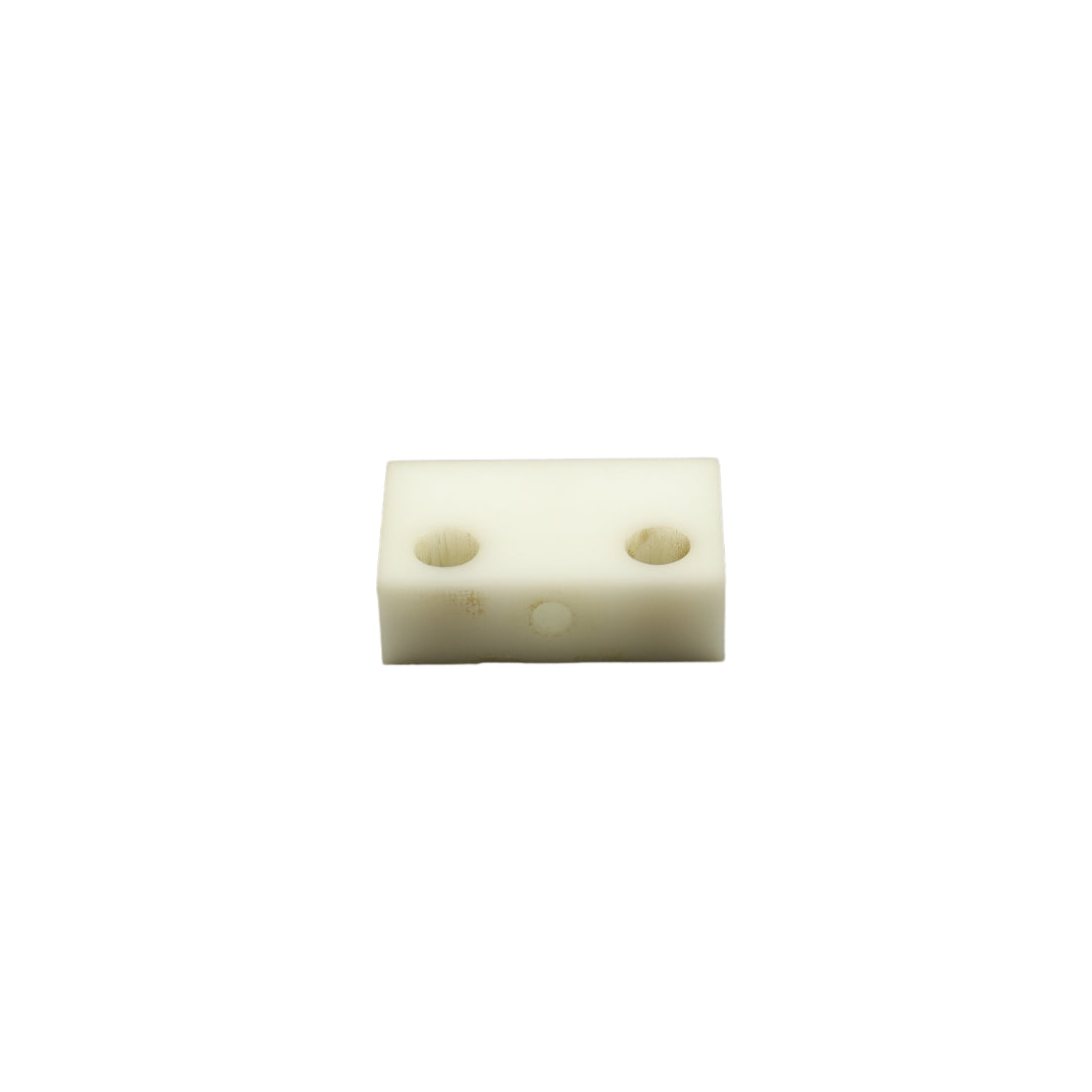 Block, white teflon on cord pull A3, used