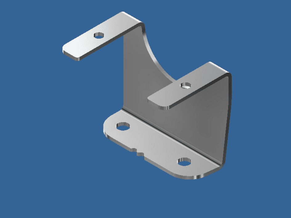 Aquajetz wash line pivot 2″ bracket back mounting plate
