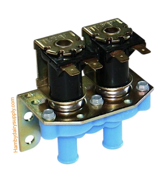 8515 Double Water Valve 115V for Bender Sunset DEC Bou-Matic Washer 4999-1010-502