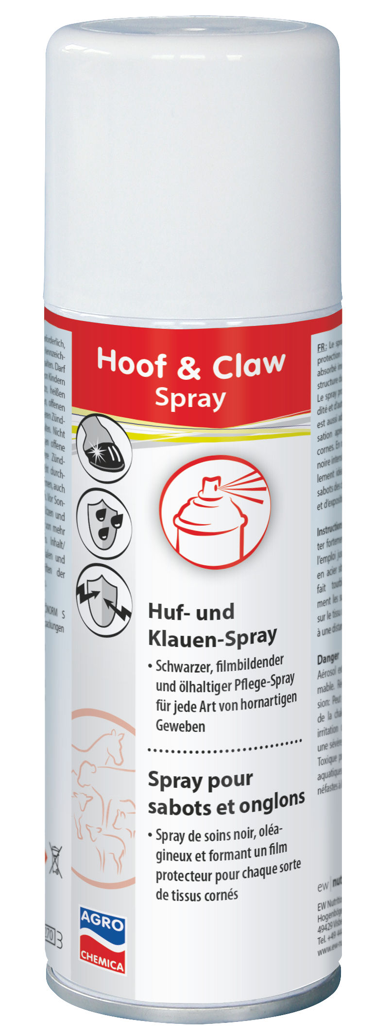 Huf- und Klauenspray "Hoof & Claw" | 200ml