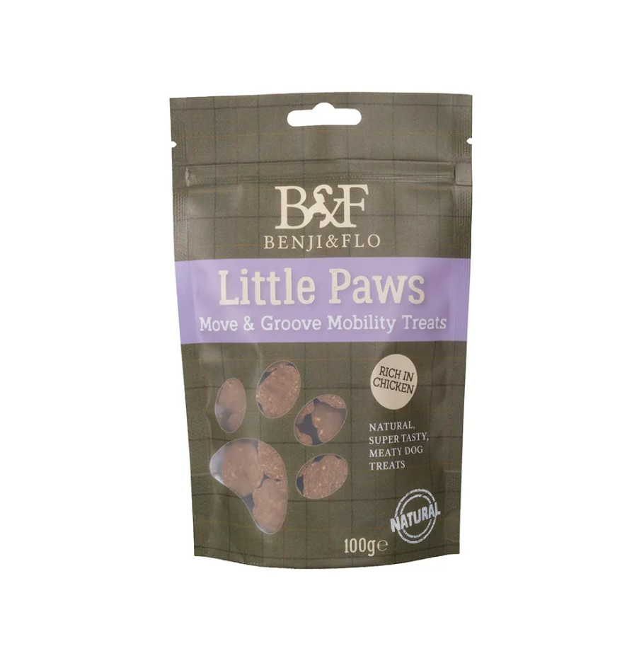 Benji & Flo Little Paws Move & Groove Mobility Treats (100g)