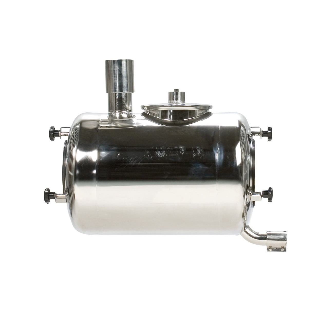 Horizontal Stainless Steel Milk Receiver Tank 60/80/100L