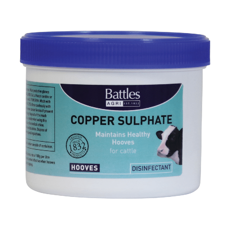 Battles copper sulphate
