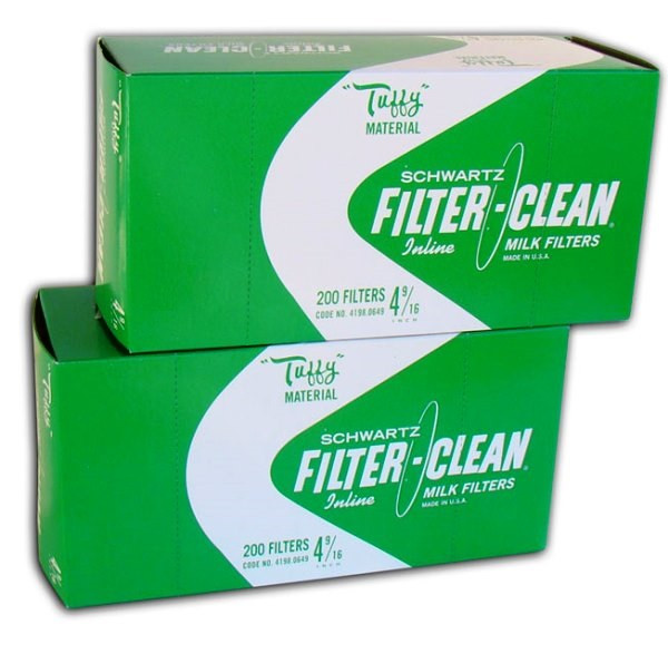 4 9/16 Disc Tuffy FILTER CLEAN 400 (2 boxes of 200) 4999-1041-122