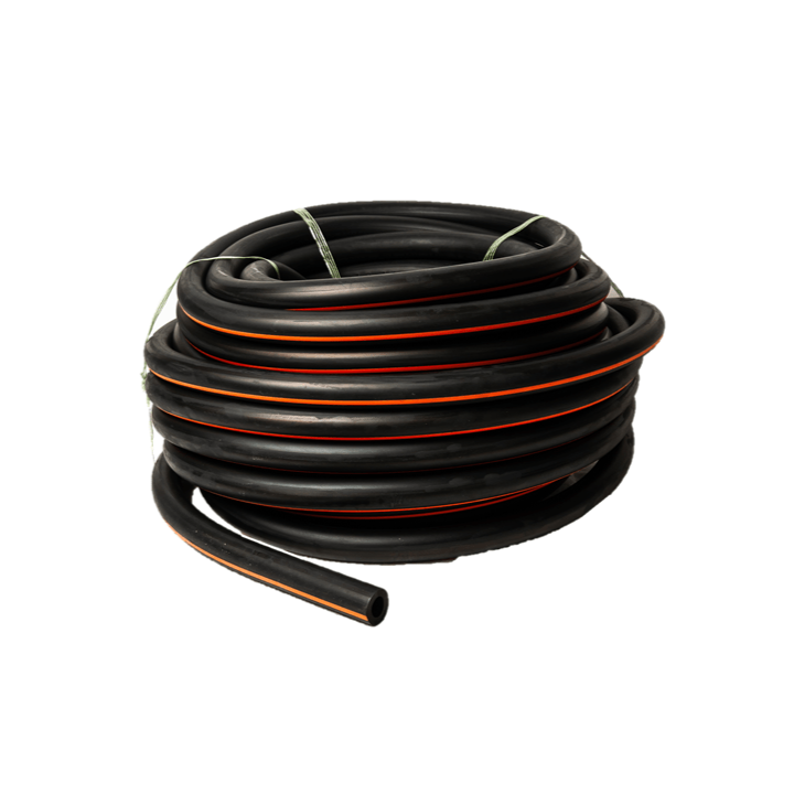 Rubber Milk Tube Orange Line – 25m
