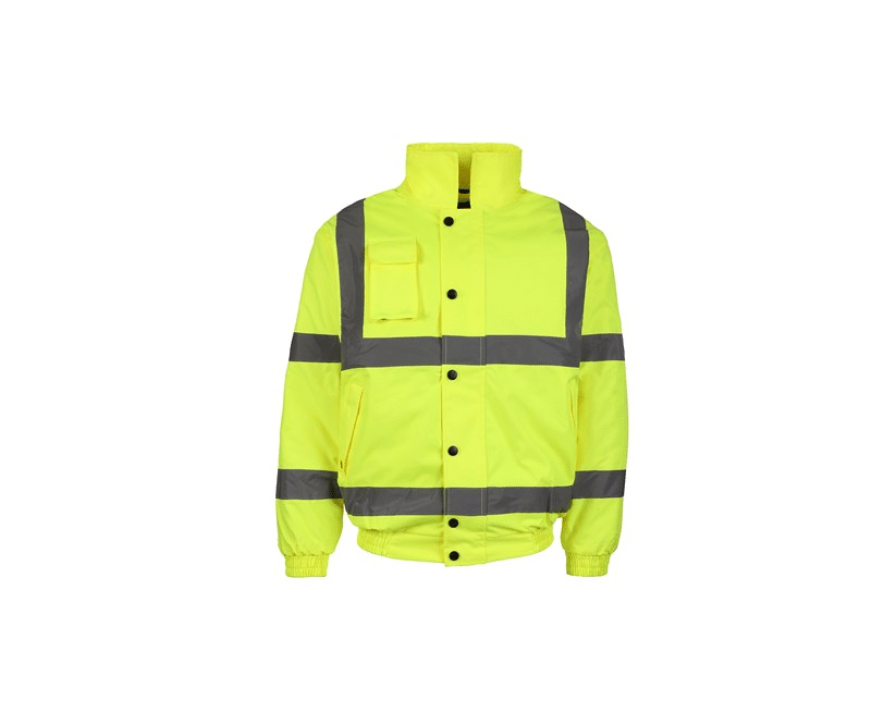 Fort 265 Hi Vis Bomber Jacket Yellow 265 YELLOW