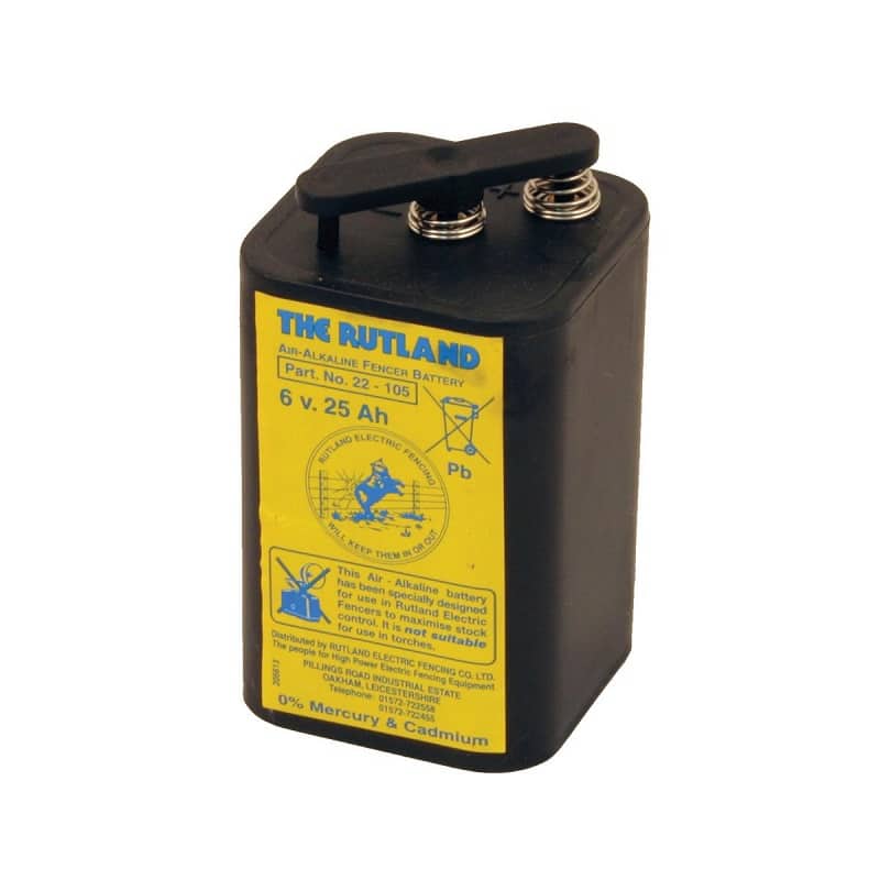 Rutland 6v 25ah battery