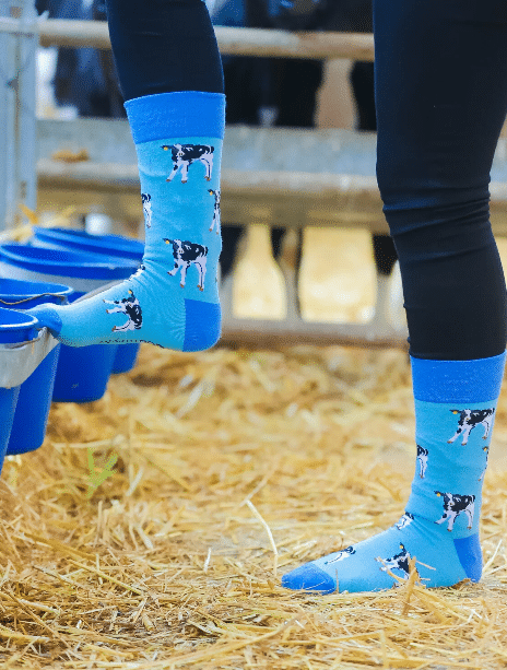 Country Moos Calf Crew Socks