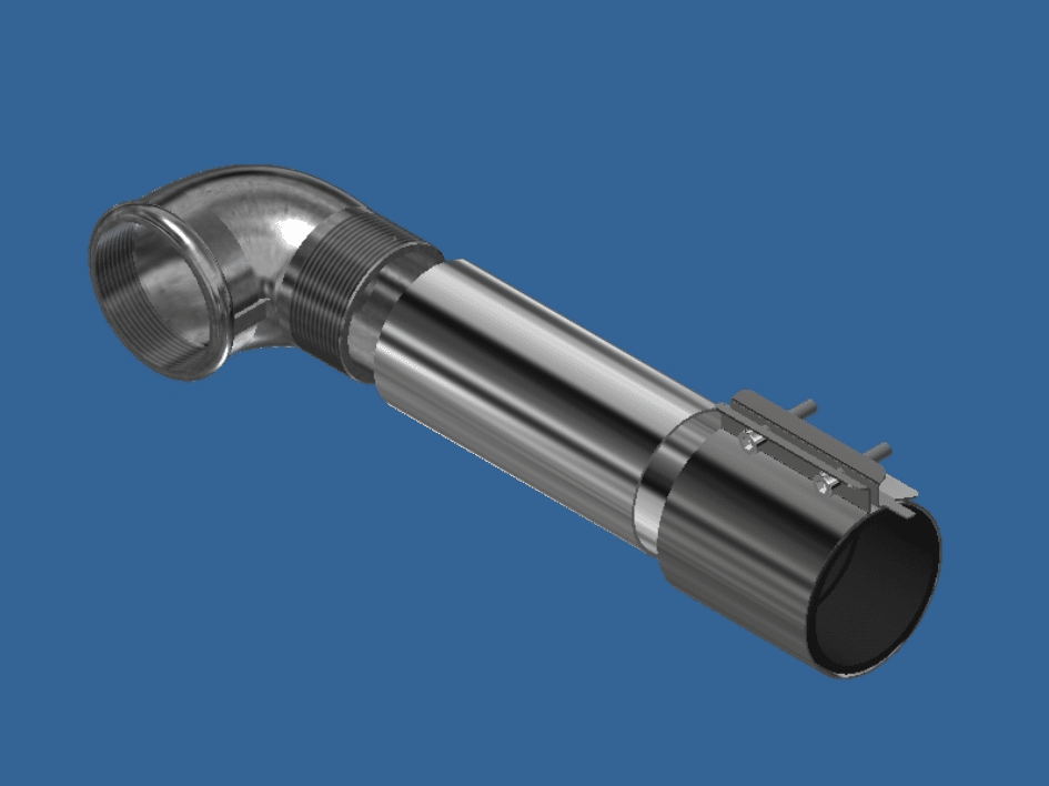 Vacuum Pump Non-Return Valve 90 Degree Bend Replacement Pump Adaptor Assembly