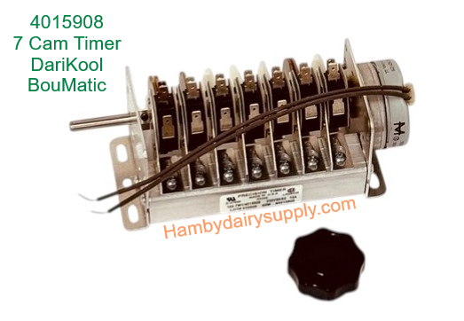 Wash Timer 7-Cam DEC Dari-Kool Bou-Matic Bulk Milk Tank OEM HZ 4016476