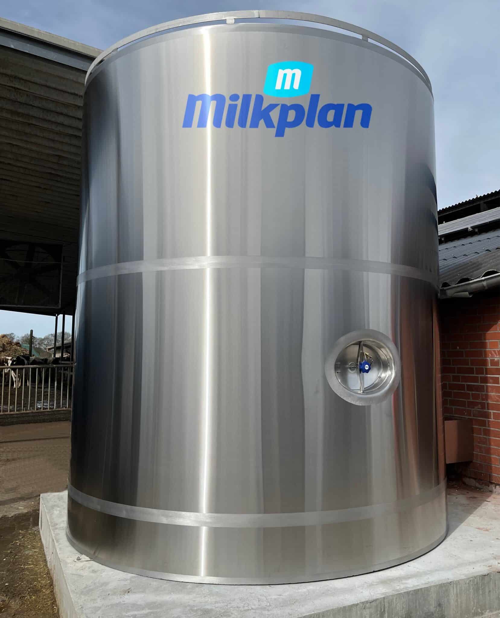 Milkplan Silo Milk Bulk Cooling Tank AISI 304