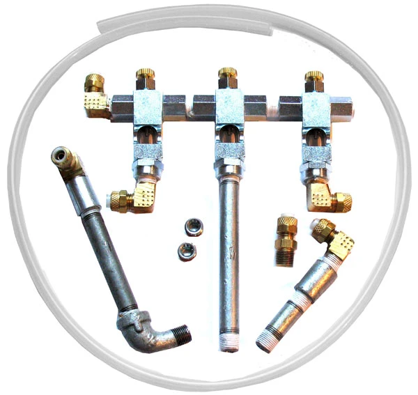 Triple oil dripper system for M-7.5 or M-15