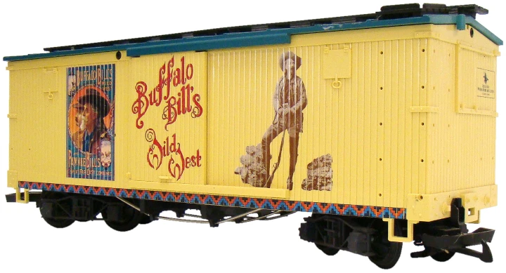 Buffalo Bill's Wild West LGB Box car 44670- G scale