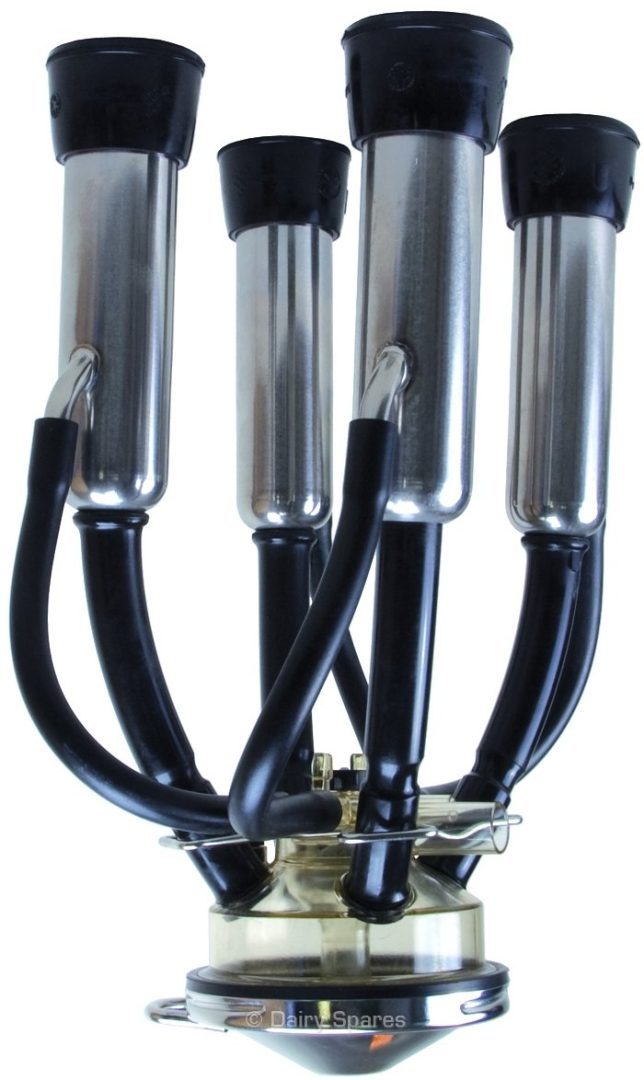 Milking Cluster Suitable for Delaval Harmony (No Top Clamp) – MC87A MC187