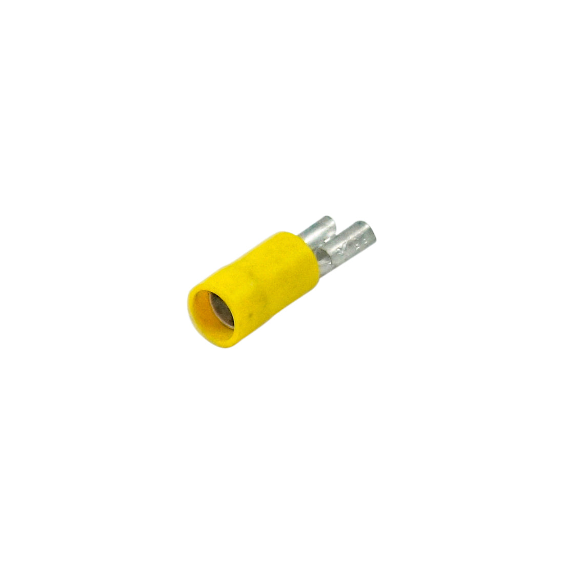 Cable shoe flat female yellow 6.3 mm