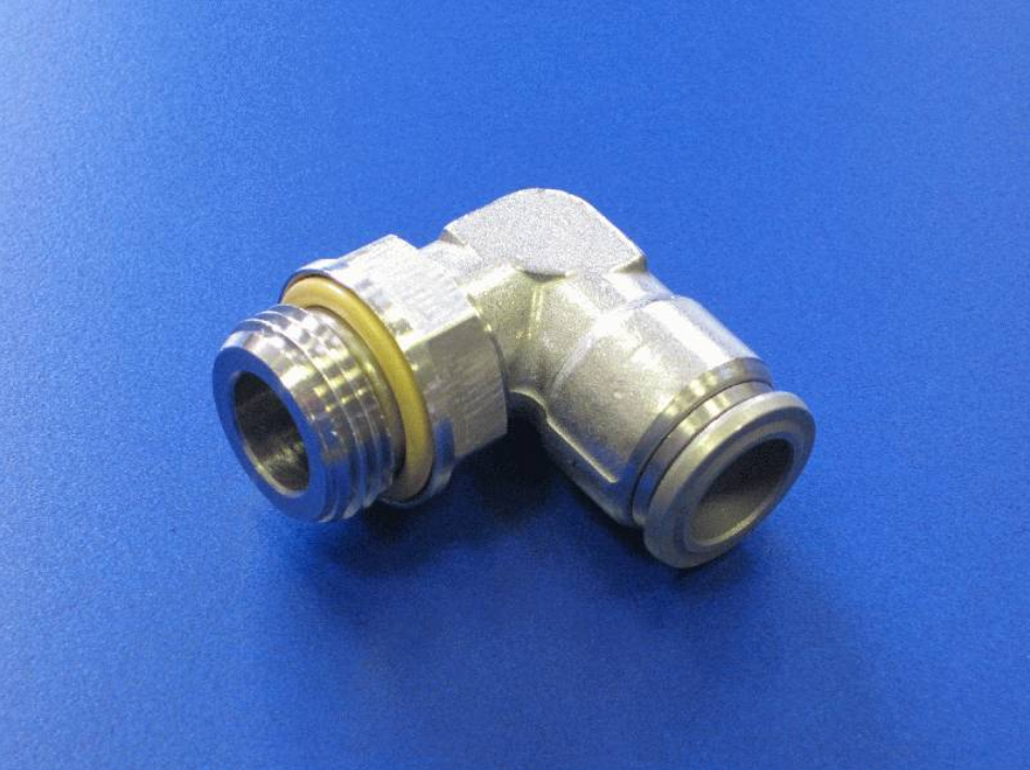 Pneufit S Stainless Steel Swivel Elbow 1/2″ BSP x 12mm