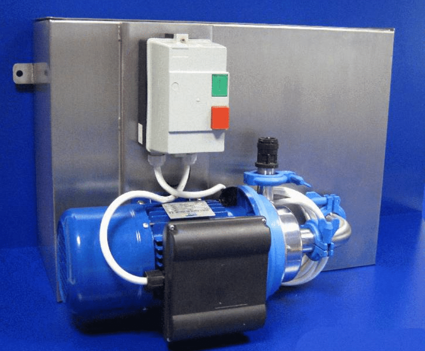 Clustercleanse water reservoir c/w circulation pump – single phase