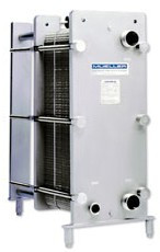 91 Plate AT20 Multi Pass Mueller Plate cooler Floor Mount