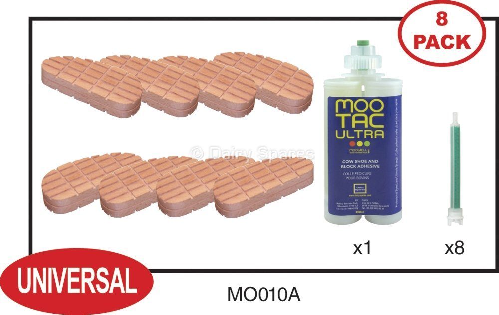 Moover Wooden Hoof Block (8Pk) – MO010A MO010A