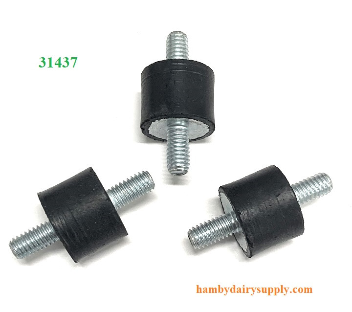 3 pack Motor Mounts for Condenser Fan for Mueller HiPerform M-31189-31427