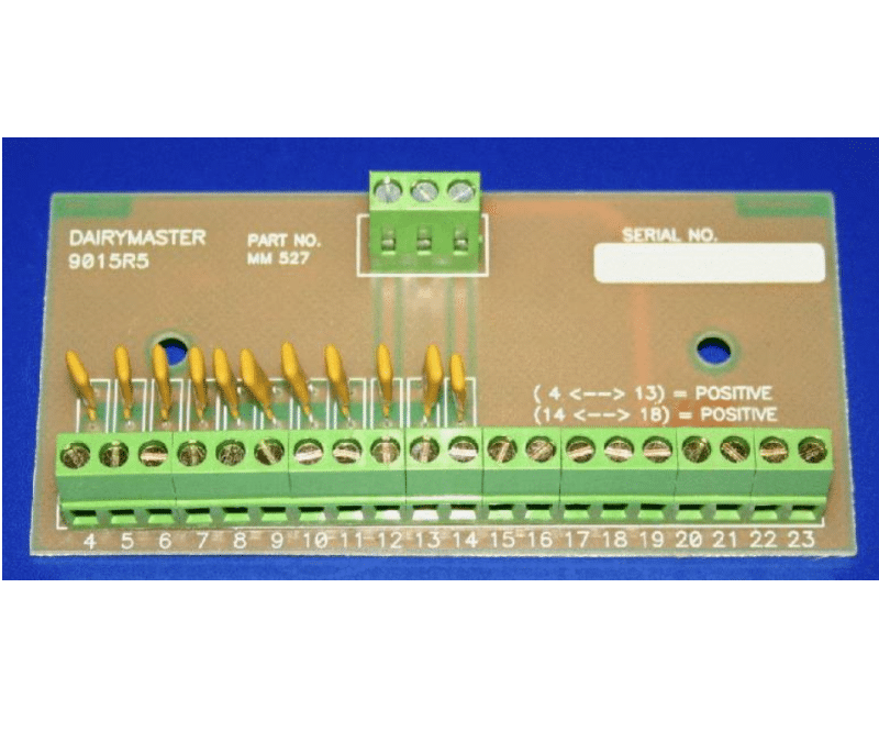 Dairymaster Milk meter control unit 9015r5 PCB board MM527
