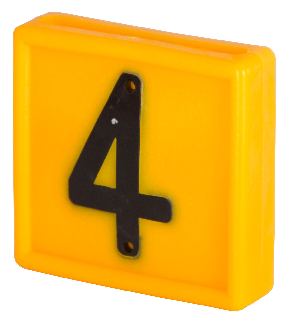 Nummernblock für Halsmarkierungsband, gelb | 10er Pack 7160-5837-340