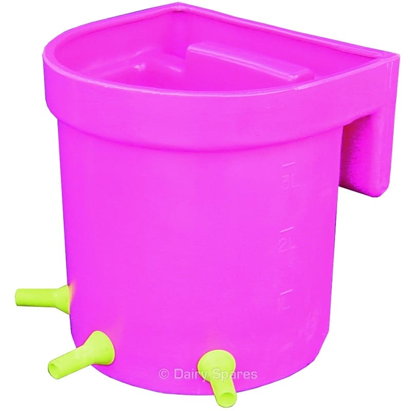 Milk bar 3 lamb feeder yellow teats MB46Y