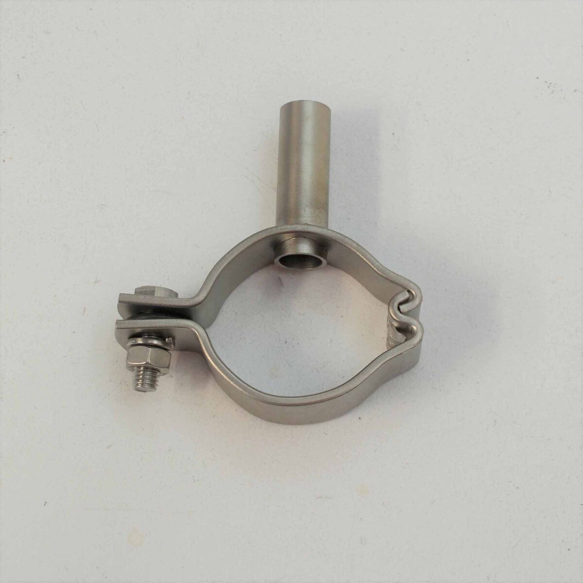 Stainless Steel Pipe Bracket 50.8 ID 16 L Boss Straight Entry 8803-4445-100