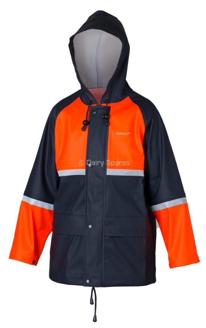 Betacraft Tuffbak Flex Children’s Parka Navy/Orange Size 2 – BCF70S BCF70S