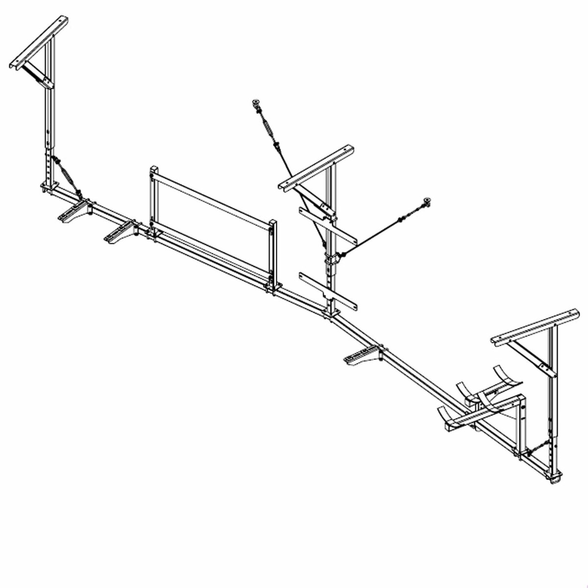 Rotary Machine Hanging Frame 8801-8820-500