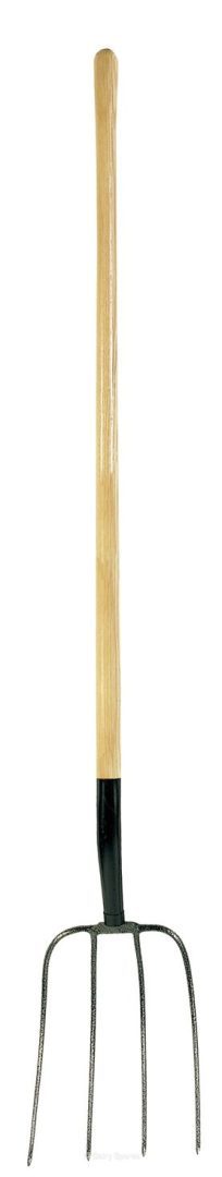 XL Wooden Handle 4 Prong Manure Fork – SH53 SH53