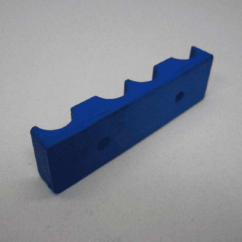 Dairymaster autowasher detergent tube clamp (outer section)